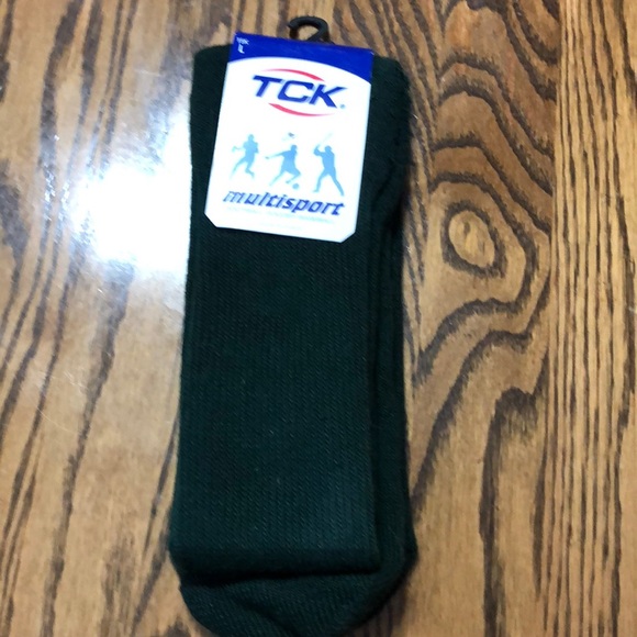 TCK Multisport sport socks Football Soccer Baseball forest green Large l - Picture 1 of 3